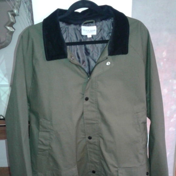 Five Four Oleary Olive Jacket - NEW - Picture 1 of 5
